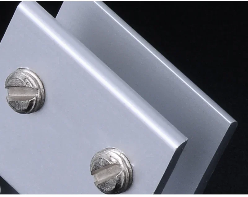 Description Picture 4 of item2 Pieces Glass Clamps Wall-mounted Supportor for 5mm 6mm 7mm 8mm Glass Clips Board Shelve Holder Corner Bracket Clamp Aluminum