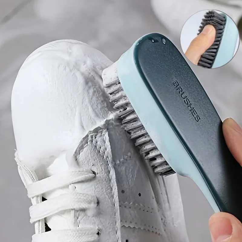 Shoe Cleaning Brush Plastic Clothes Scrubbing Household Multi-functional Cleaning Tools Commercial Washing Brush Accessories, liquid fill shoe brush, laundry cleaning brush, long handled laundry brush