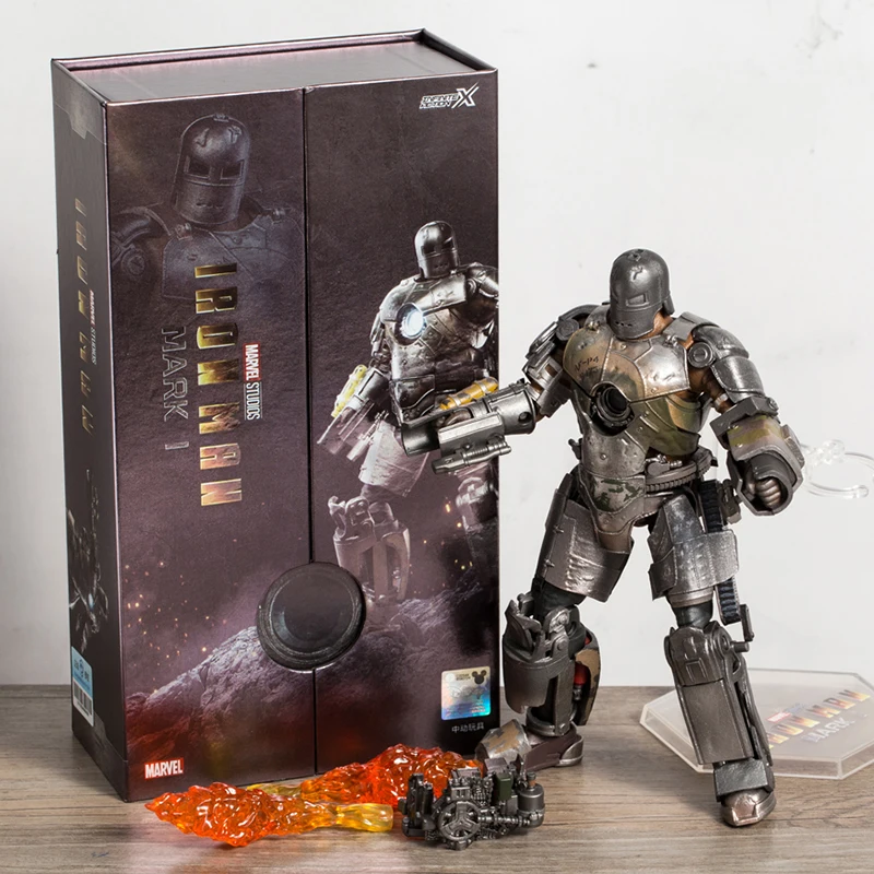 ZD игрушки ЖЕЛЕЗНЫЙ ЧЕЛОВЕК Марк I MK 1 супер герой комикс экшн-фигурка модель