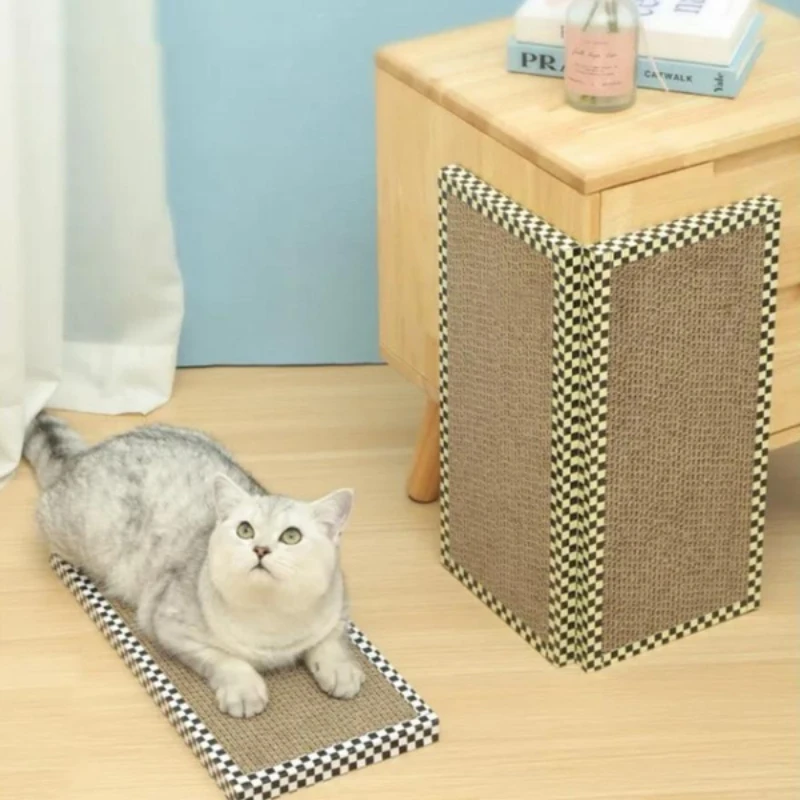 NewCatScratchPadsCardboardPetCatScratchGuardMatSisalPadCats