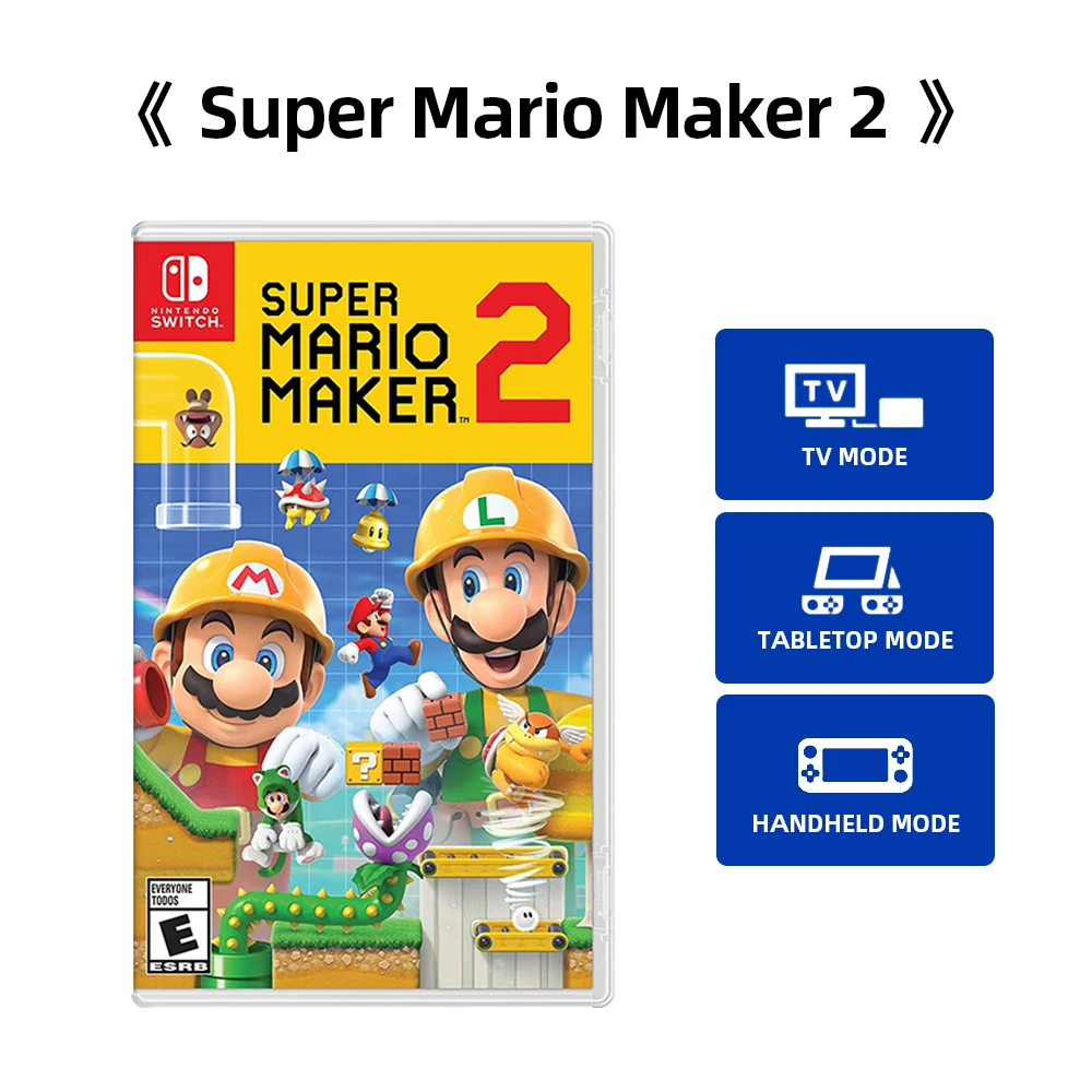 Super Mario Maker 2 Switch Para Nintendo Switch, Jogo Físico Para Frete  Grátis Da Espanha - Ofertas De Jogos - AliExpress