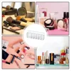 Makeup Wall Organizer Waterproof Cutout Wall-mounted Makeup Organizer Transparent Cosmetics Tray Home Organization Bin 6