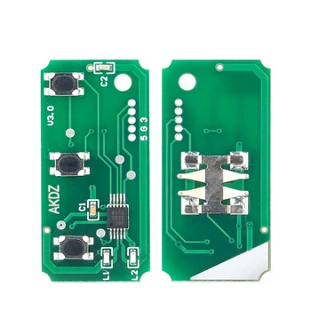 Chiave telecomando per Ford Focus 2 3 Mondeo Fiesta C Max S Max Galaxy ID60 ID63 Chip 433MHz - KEYYOU spedizione gratuita 433MHz 3 pulsanti circuito chiave remota per Ford Focus 2 3 Mondeo