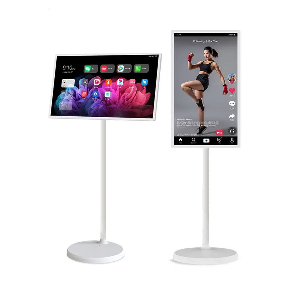 New Portable Tv For Watching Movies 21.5 Inch Portable Tv For Home Appilances Best Smart Screen Education