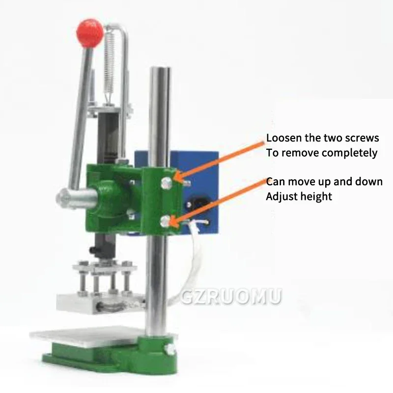Handheld Hot Stamping Machine Heat Press Digital Leather Tool Paper Wood Foil Stamp 5&times;7CM/8&times;10CM/10&times;13CM