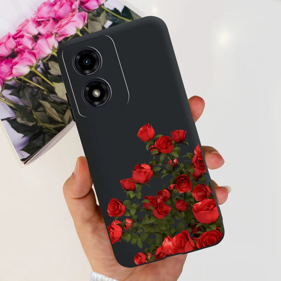 Floral Soft Silicone TPU Phone Case - 2024 Popular Design