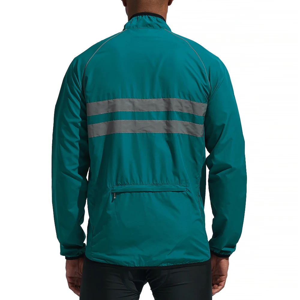 Cycling Jacket Man Windproof Waterproof Reflective Ultralight MTB Mountain Bicycle Windbreaker
