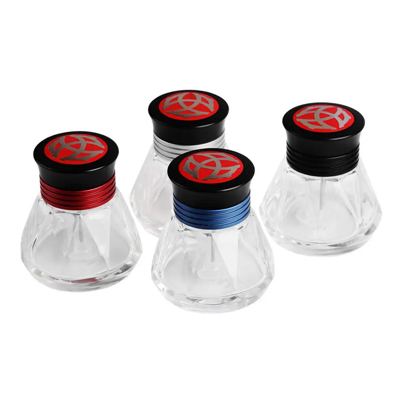 TWSBI 다이아몬드 50 580/580AL/580ALR 만년필용 다양한 색상의 투명 컬러 유리 잉크병 - TWSBI와 호환 가능
