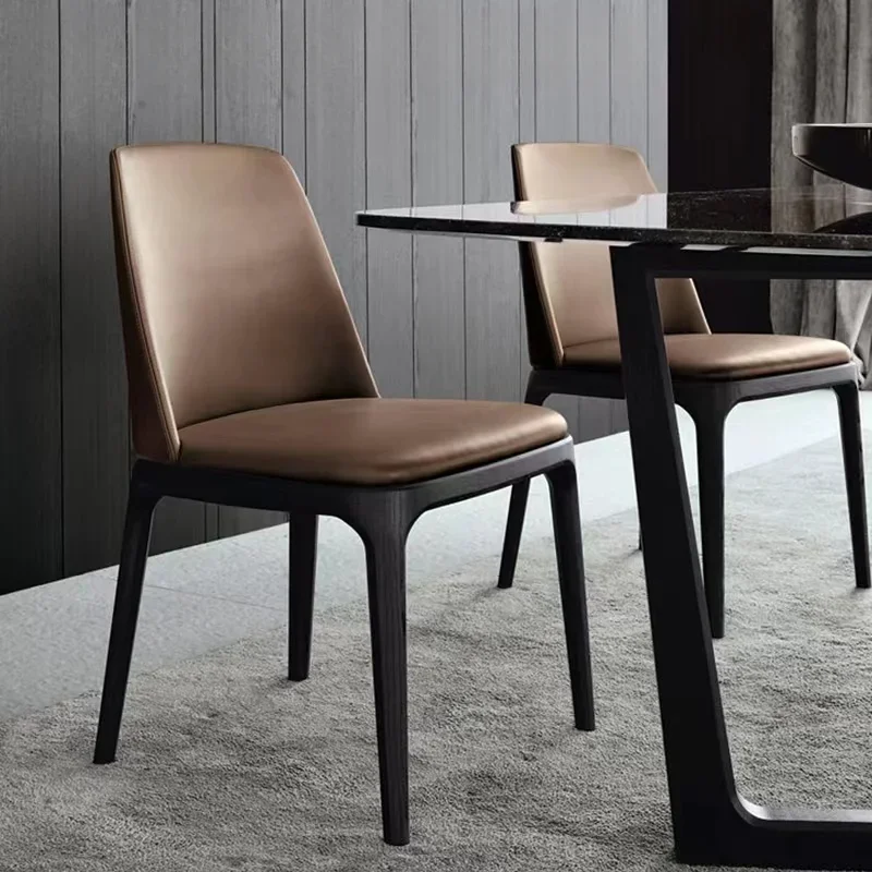 

Trendy Beautiful Dining Chairs Black European Italian Living Room Chairs Modern Party Muebles Para El Hogar Kitchen Furniture