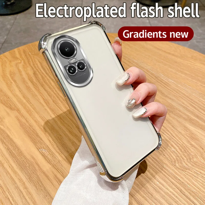 Durable Anti-Fall Soft Shell Phone Case with Four-Corner Airbag Protection