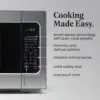 1100W 2.2 cu ft Countertop Microwave Oven With Smart Sensor LED Lighting Child Lock - For Apartments and Dorms 3