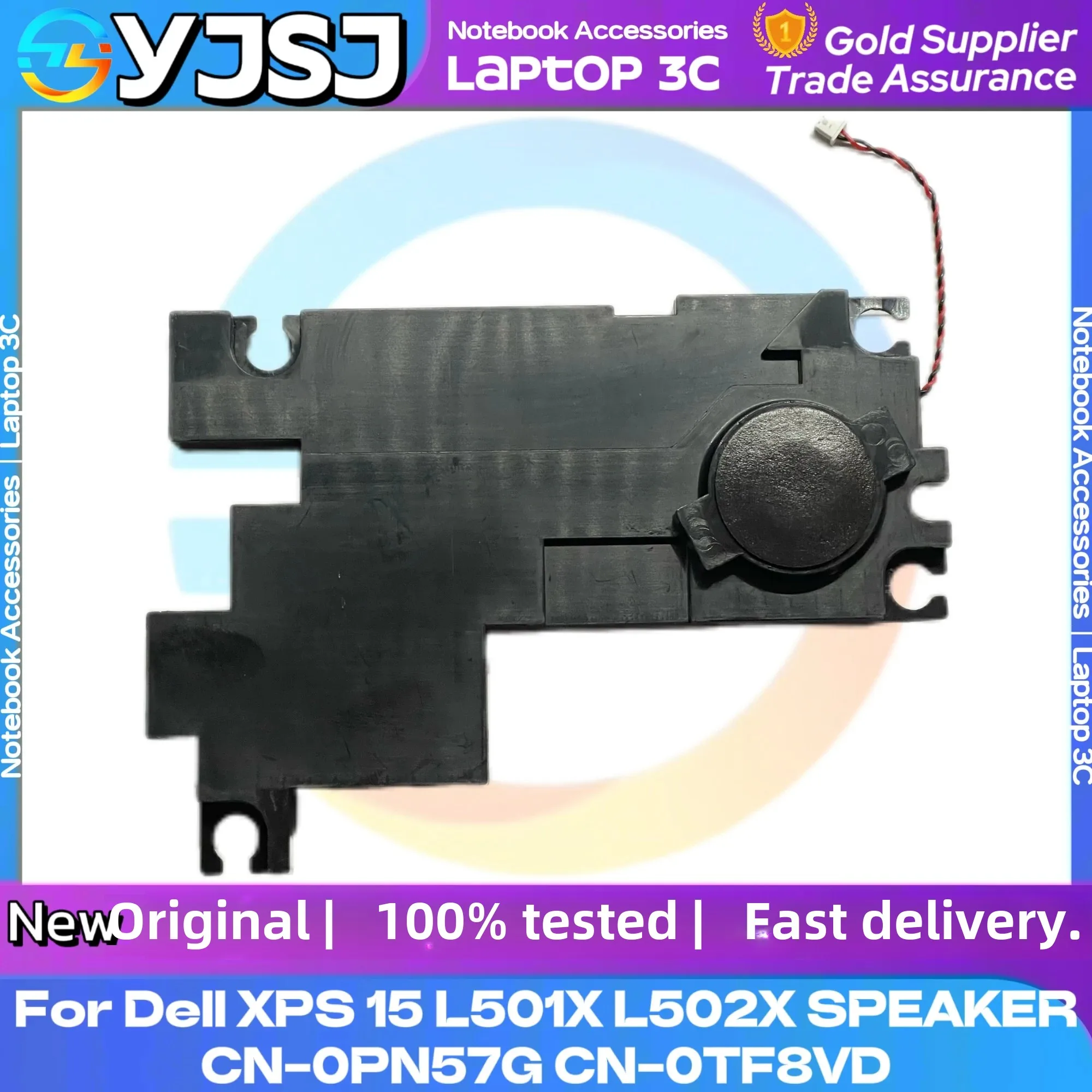 Laptop Speakers for Dell XPS 15 L501X L502X Subwoofer Left and Right Speaker Assembly 0PN57G 0TF8VD Tested