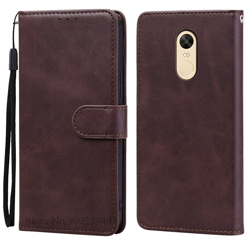 Leather Flip Wallet Case