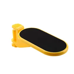 Ergonomic Rotating Arm Rest with Adjustable Wrist Support (Yellow)