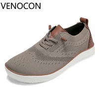 VENOCON Knitwear Minimalist Wide ToeBox Feet Barefoot Athletic Bullock Oxford Shoes Men Women Sneakers Footwear Boots For Man