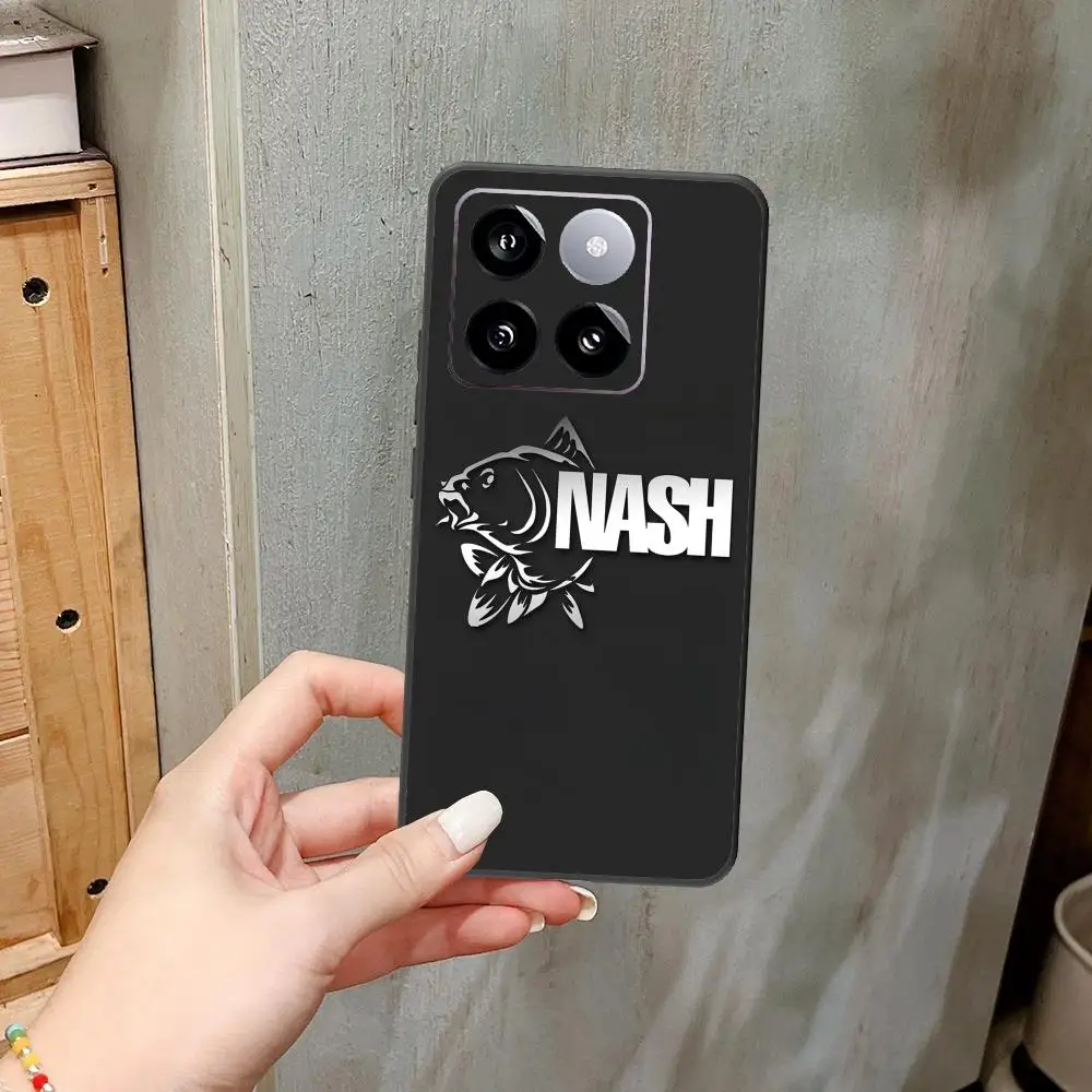 Nash Fashing Black Silicone Logo Phone Case