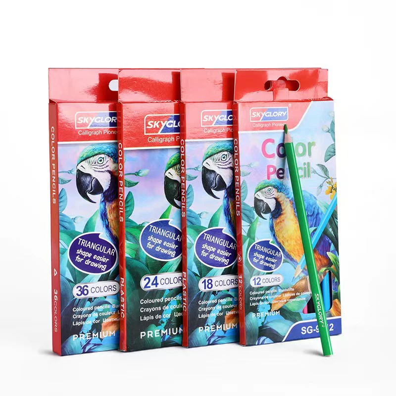 36colour Woodless Color Pencil Sketch Painting Pencil Artist Students Painting Set School Supplies Hand Paint Colouring 6