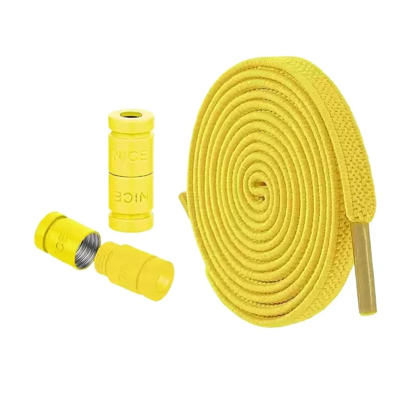 Vibrant No-Tie Elastic Shoelaces