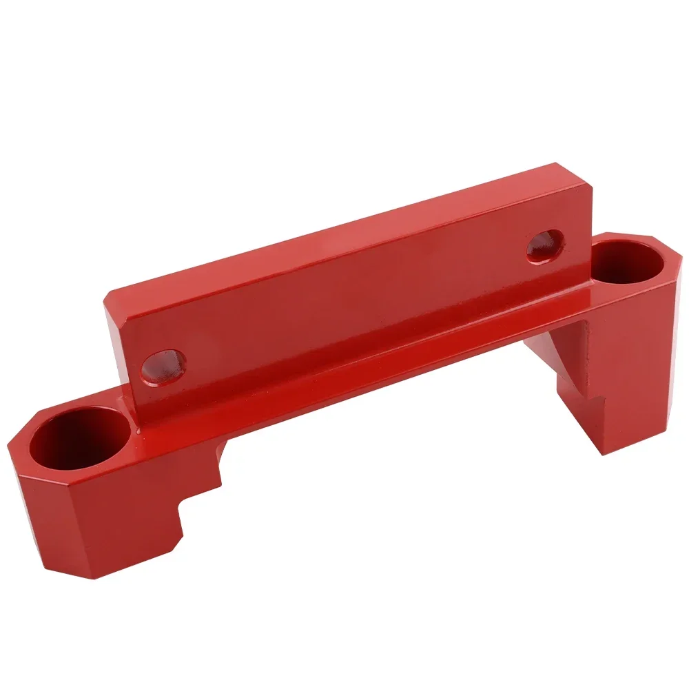 Car Modification Rear Differential Brace Anodized Red Billet Aluminum For 2015-Challenger Charger Hellcat differential mount differential bushings