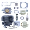 52mm Big Bore Cylinder Piston Carburetor Overhaul Kit For Husqvarna 266XP 266 266SE XP SE 61 Parts Chainsaw Intake Manifold 4