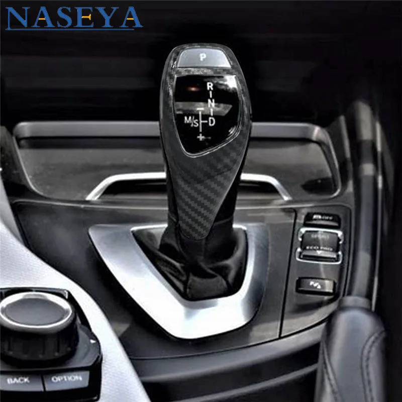

For BMW F10 F15 F16 F20 F25 F26 F30 F31 F34 X3 X4 X5 Car Gear Head Shift Knob Handle Sticker Cover Trim Car Interior Accessories