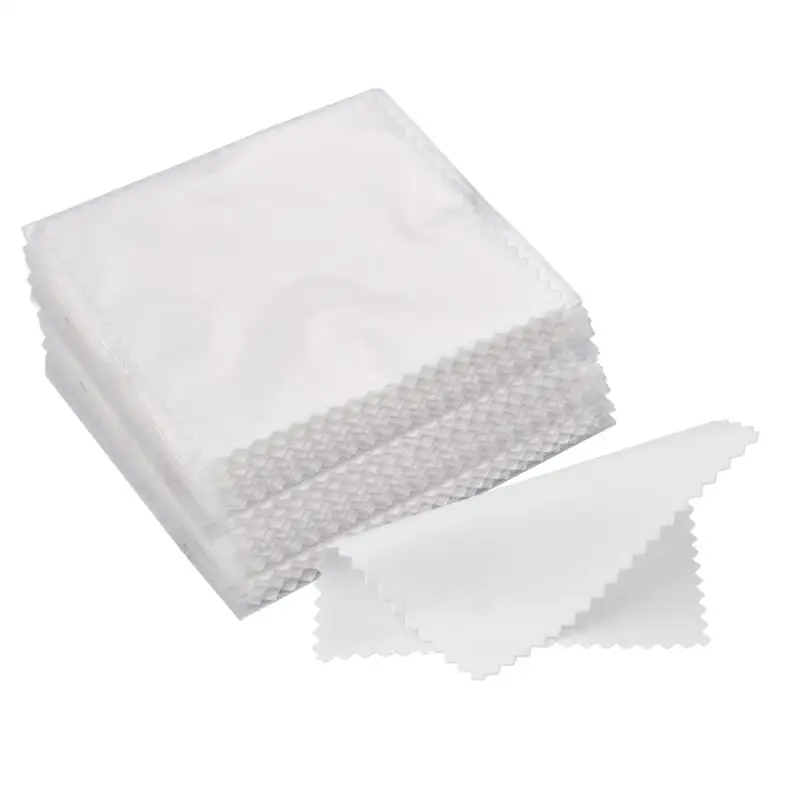 Silverware & Jewelry Polishing Cloth - Soft Cleaning Wipes, 50-Pack