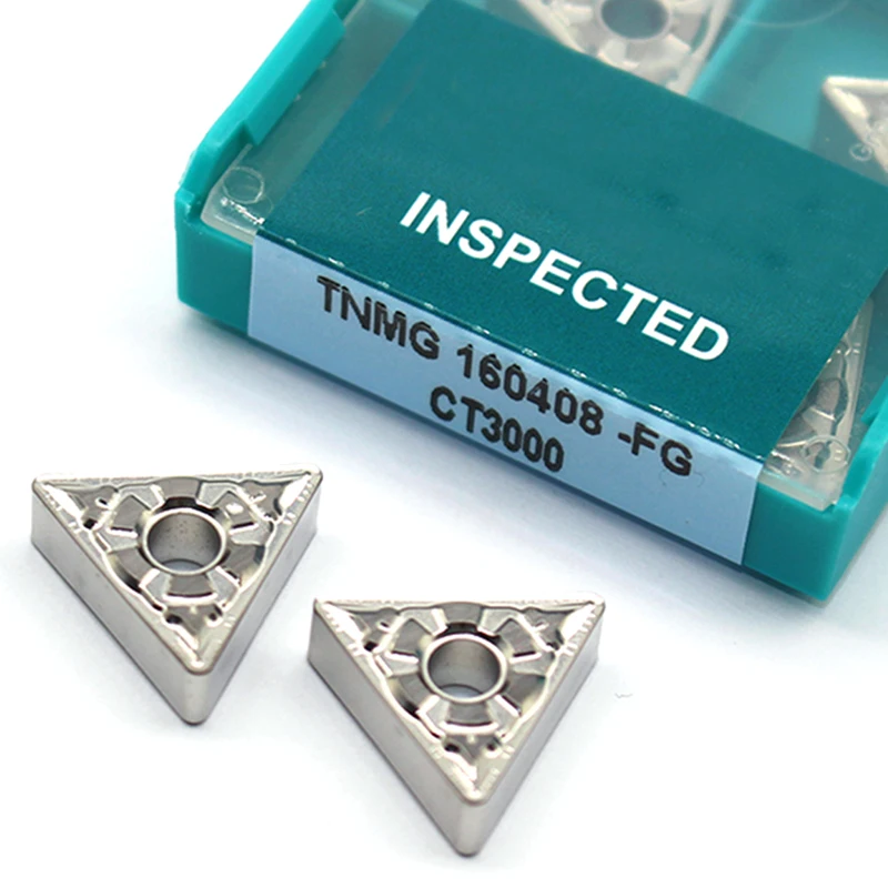 

TNMG160408 FG CT3000 External Turning Tools Cermet Grade Carbide insert Lathe cutter Tool Tokarnyy turning insert