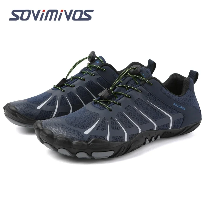 Men's Trail Running Shoes Lightweight Athletic Zero Drop Barefoot Shoes Non Slip Outdoor Walking for Women