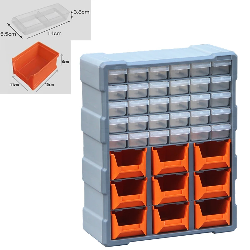 10pcs Stackable Plastic Hardware Parts Storage Boxes Component Screws  Toolbox Combined Cabinet Rack Building Block Drawer Case - AliExpress