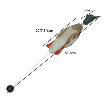 Pet Dog Training Fake Duck The Bird Dummy Teaches Mallard Waterfowl Game Retrieval Duck Bite Chewing Toys Perfect Size For All 6