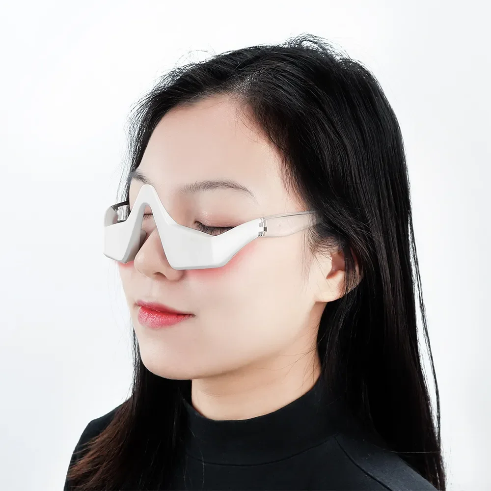 3D Hot compress Eyes Relax Massager Fatigue Relief Eye Wrinkles Dark Circles Remover Eye Skin Tightening Eye Beauty Device 5