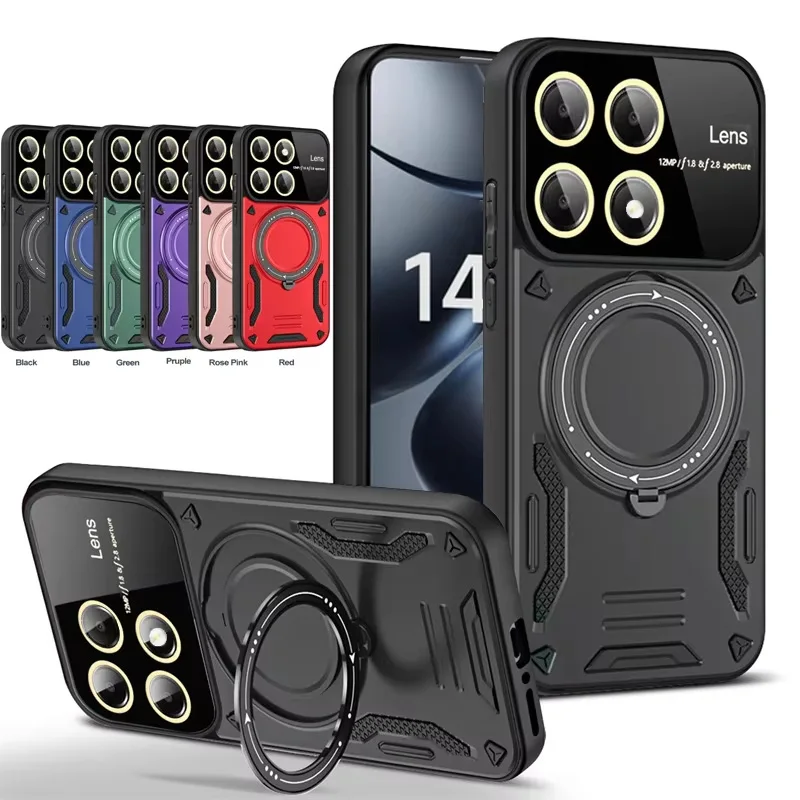 Magsafe Magnetic Ring Holder Stand Phone Case with Enhanced Protection