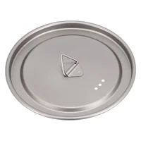 Keep Your Beverages Secure And Enjoy Your Outdoor Activities With This Titanium Cup Lid For Camping Pot  Mug  And Kettle 2