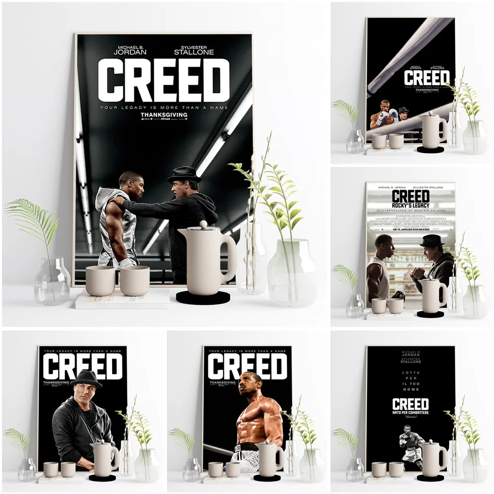 

Creed American Sport Drama Film Print Art Poster Movie Wall Picture Modern Canvas Painting Living Room Decor