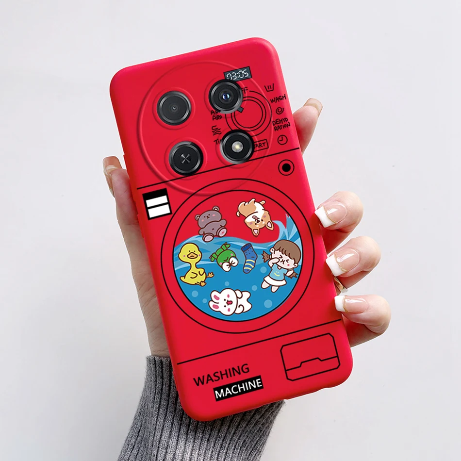 Cute Cartoon Cat Silicone Back Cover - Soft Protective Case