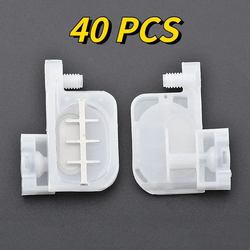 

40PCS Small Ink Damper Square Head for Epson R1800 1900 1390 2400 1100 DX4 DX5 Printers Eco Solvent for Roland Mutoh Mimaki