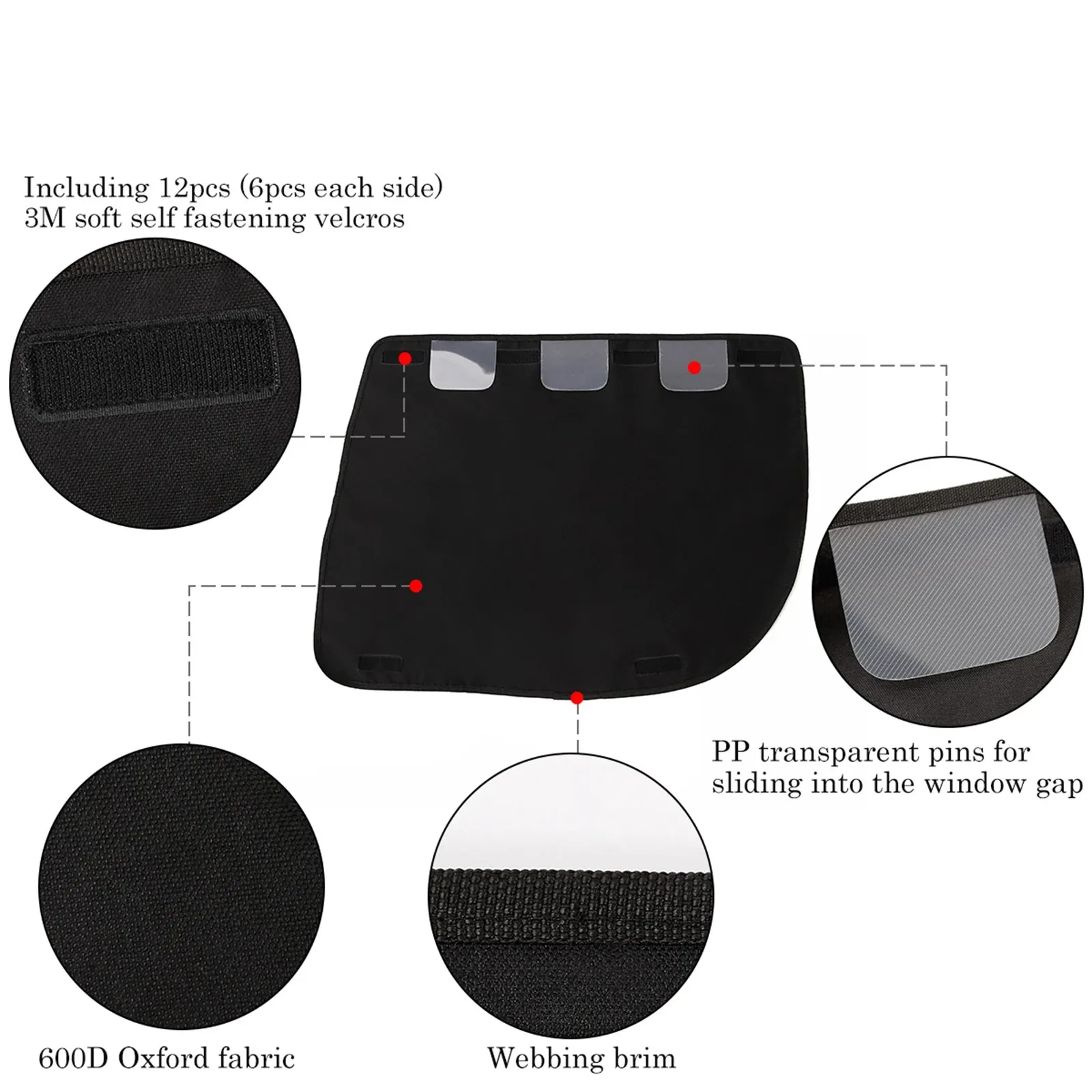 2PCS/PACK Dog Car Door Protector Waterproof Pet Car Door Cover Anti Scratch Vehicle Protector Guard for Doors