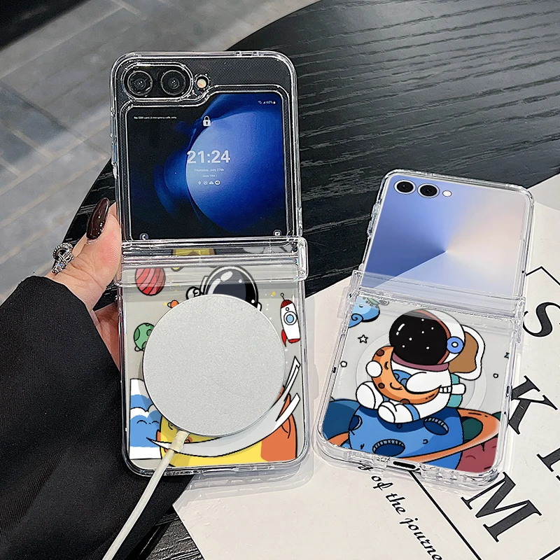Magnetic Creative Letter Pattern Hard Phone Case with MagSafe Compatibility