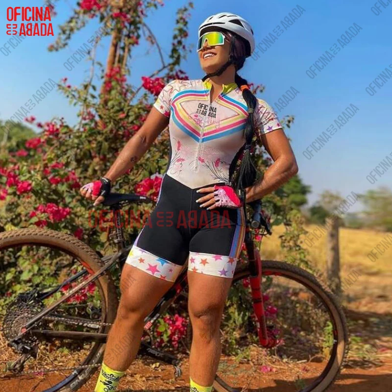 ODA New Cycling Wear Short Sleeve Suit Ladies Sweatshirt Suit Sexy