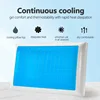 Memory Foam Pillow Long Lasting Comfort Premium Gel Cooling Pillow Cool Pillows for Sleeping Gel Pillow Pillows Memory Foam 1
