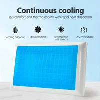 Memory Foam Pillow Long Lasting Comfort Premium Gel Cooling Pillow Cool Pillows for Sleeping Gel Pillow Pillows Memory Foam 1