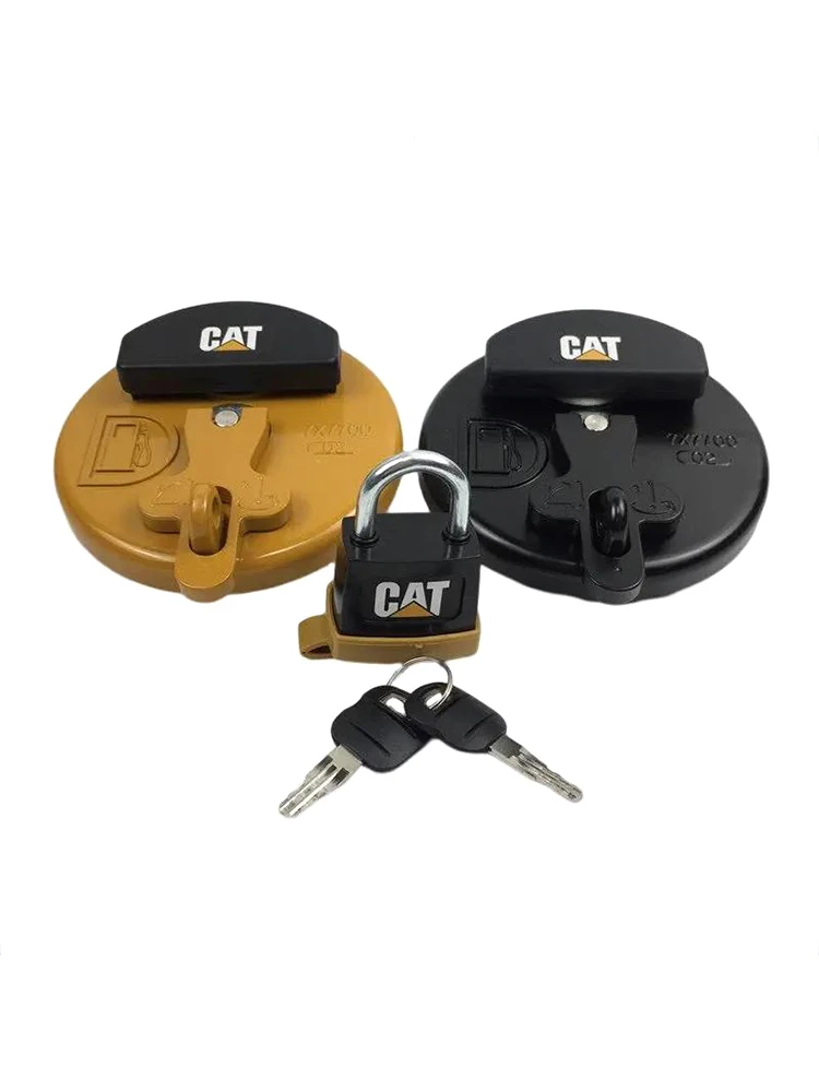 Excavator Caterpillar cat anti-theft diesel fuel tank cover 320D 325C 329D 336 345 padlock excavator accessories