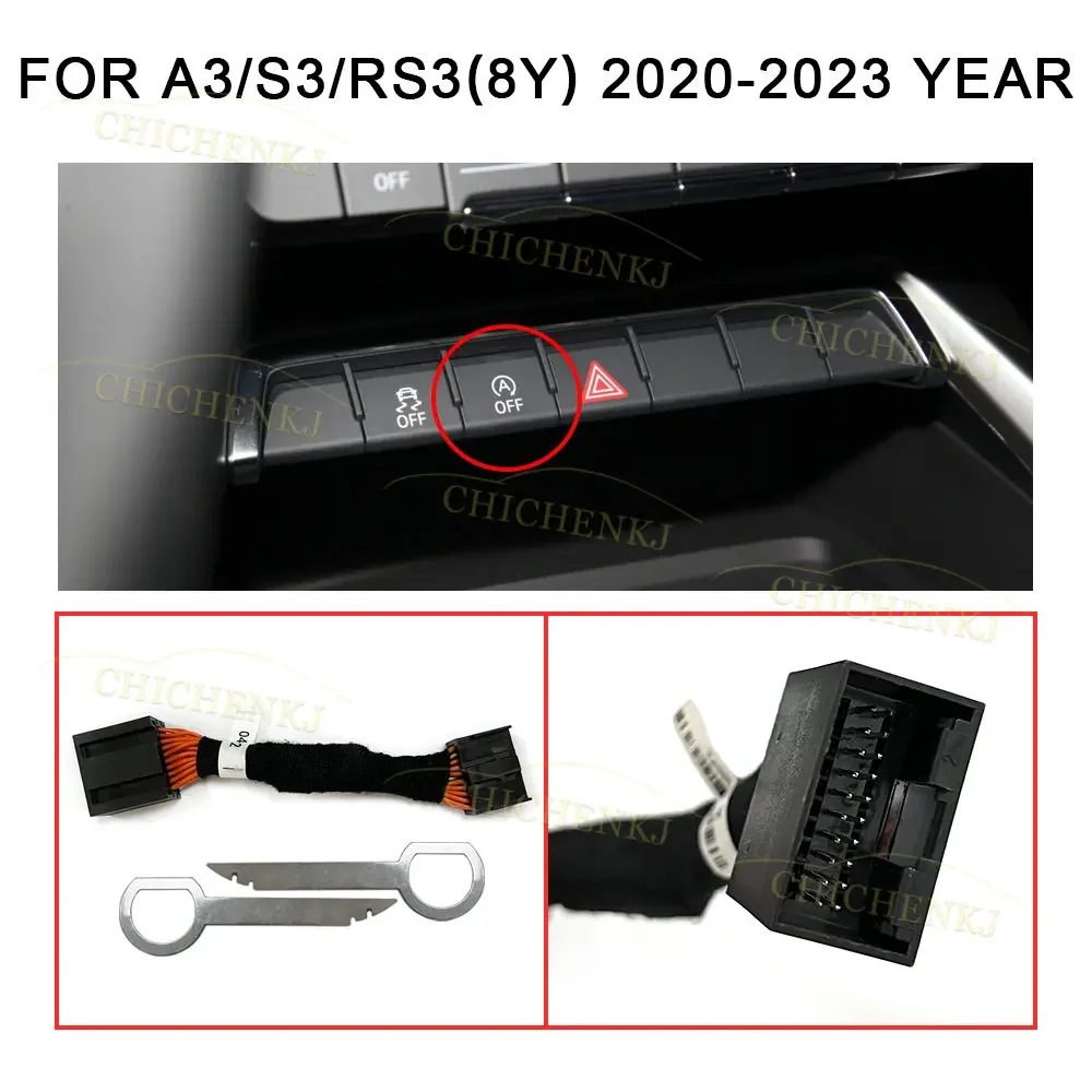 For Audi A1 A3 A4 A5 A6 A7 A8 Q2 Q3 Q5 Q7 Q8 Car Smart Auto Stop Canceller Stop Start Engine Eliminator Device Plug&Play Cable
