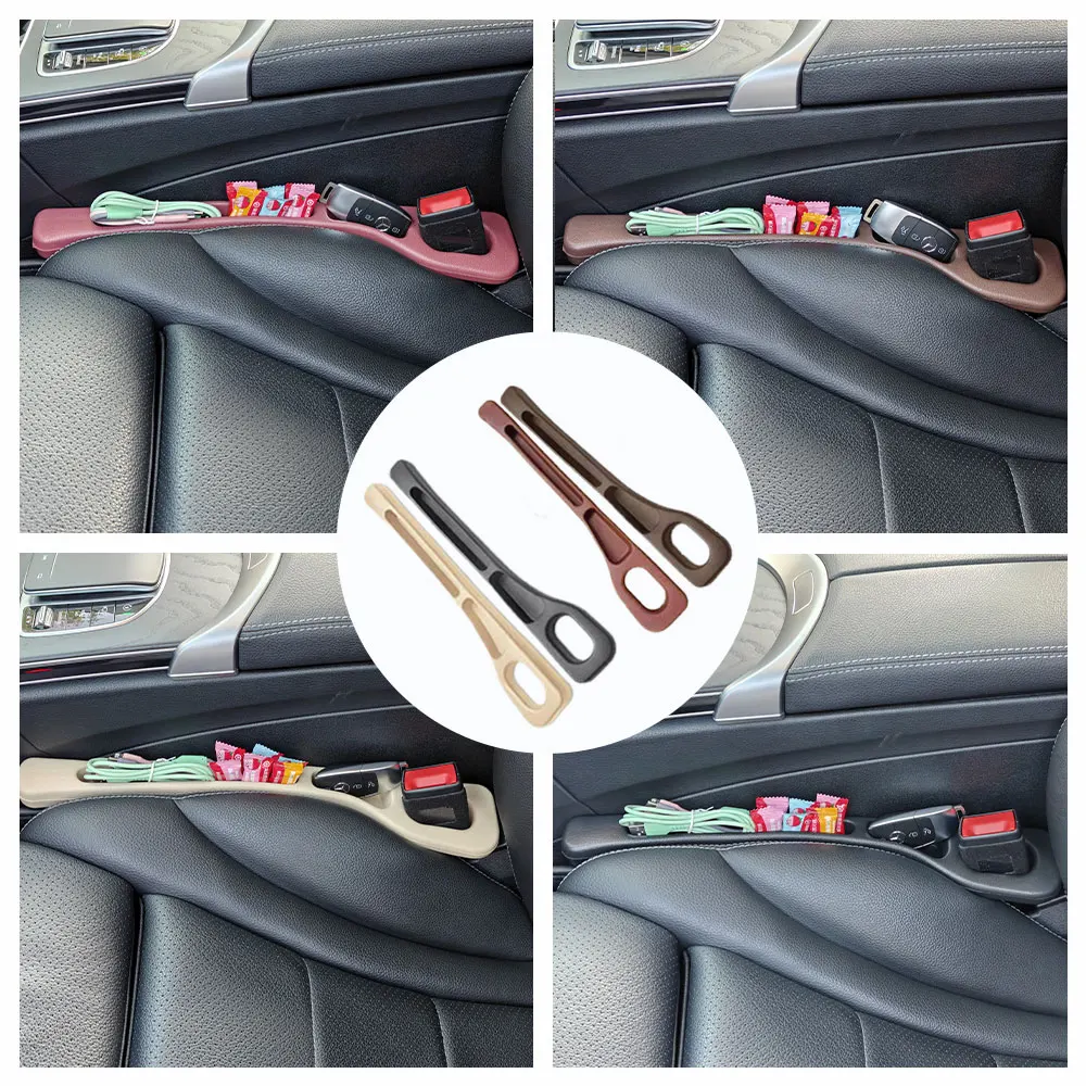 Car Seat Gap Filler and Organizer - Convenient Interior Storage Solution (2-Pack)