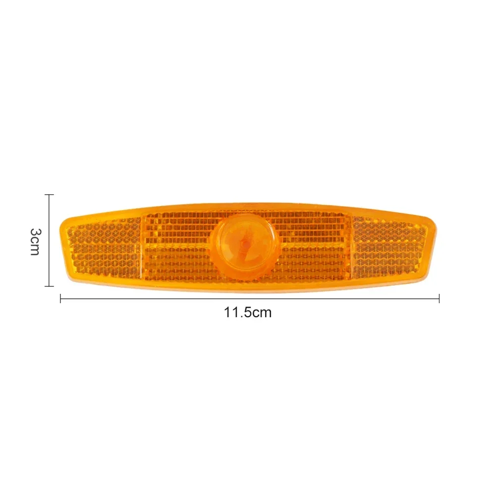 1-4PCS Bike Spoke Reflectors MTB Road Bike Warning Spoke Safety Reflector Lights Bicycle Wheel Rim Lights Cycling Accessories