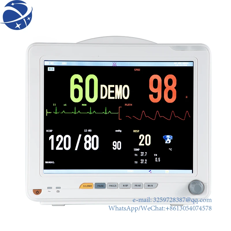 

YYHCEURPET реальный цвет TFT экран ПЭТ ICU перезаряжаемый индекс кислорода в крови давление ветеринарный