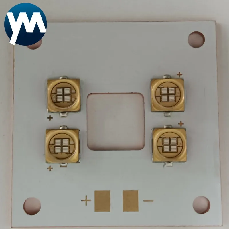 40W UV LED Module 365nm 385nm 395nm 405nm Drying Offset Ink Printing Ultraviolet Curing Light Source 6565 10W Chips