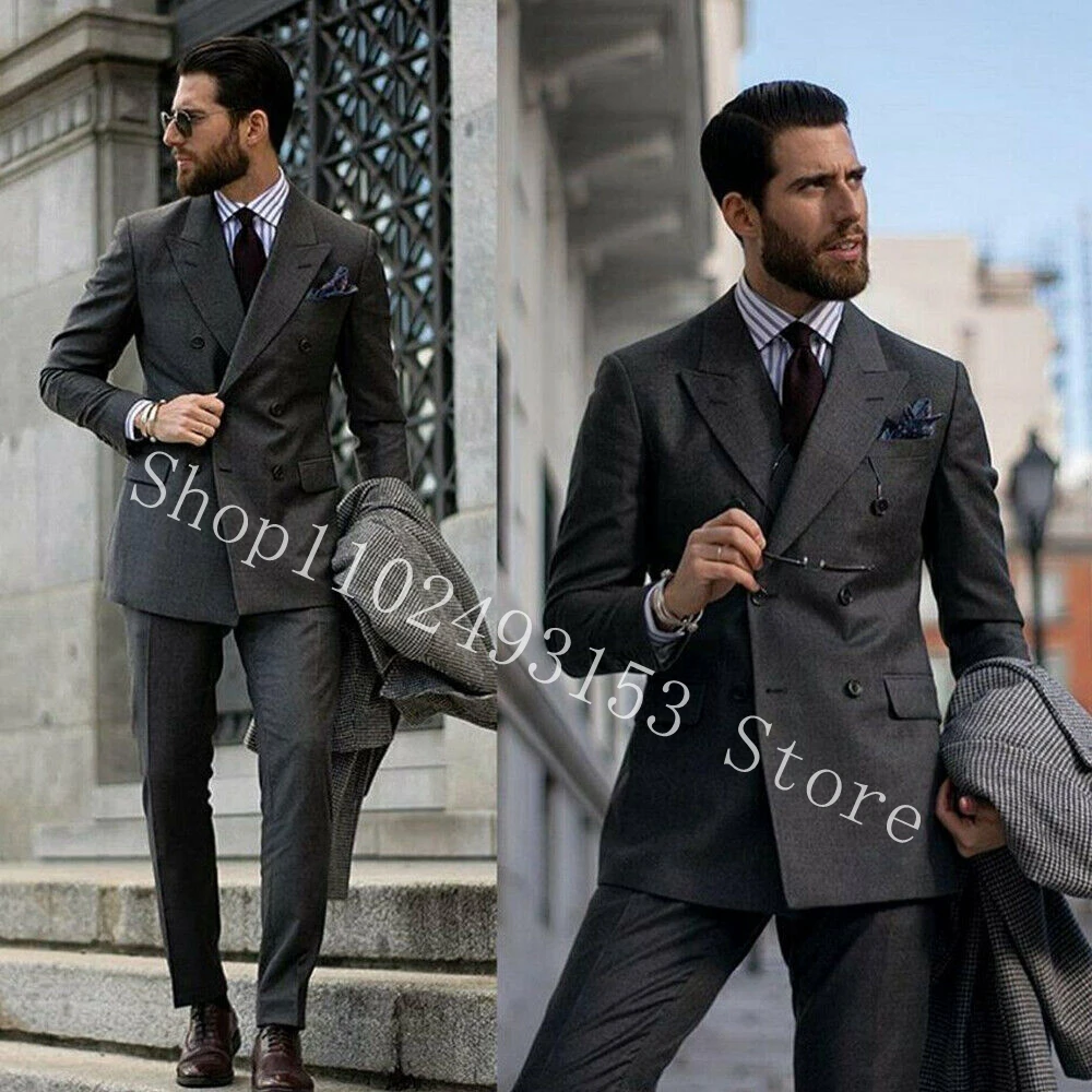 Рисунок 3 - Костюм мужской свадебный двубортный