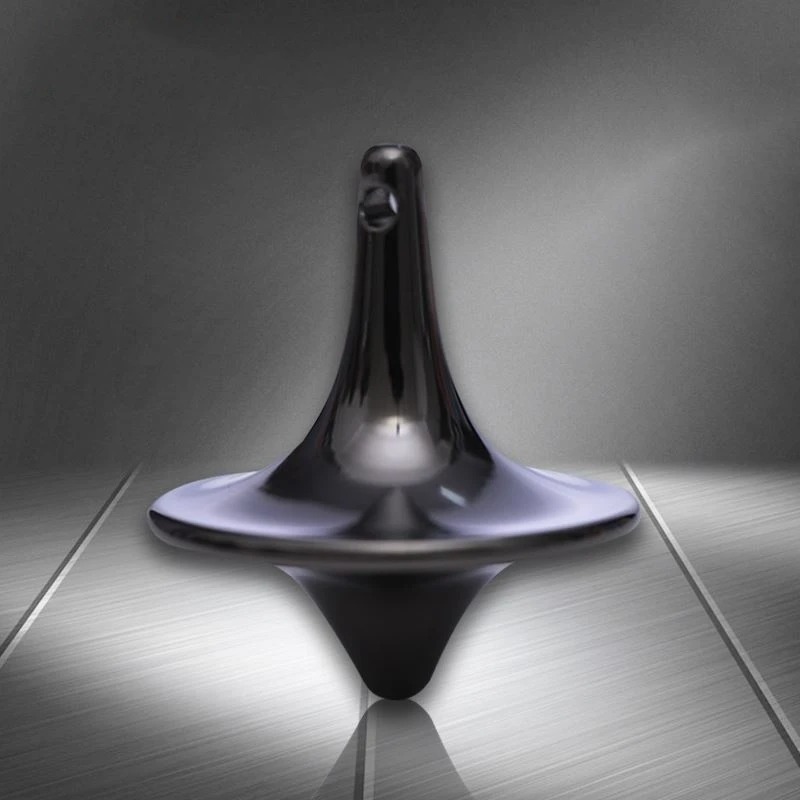 Classic Metal Gyro Great Performance Accurate Silver Spinning Top Hot Movie Totem Print Spinning Toys Top Exquisite Gifts spinning top toy battle top toy battle tops gyro toupie gyroscope toy