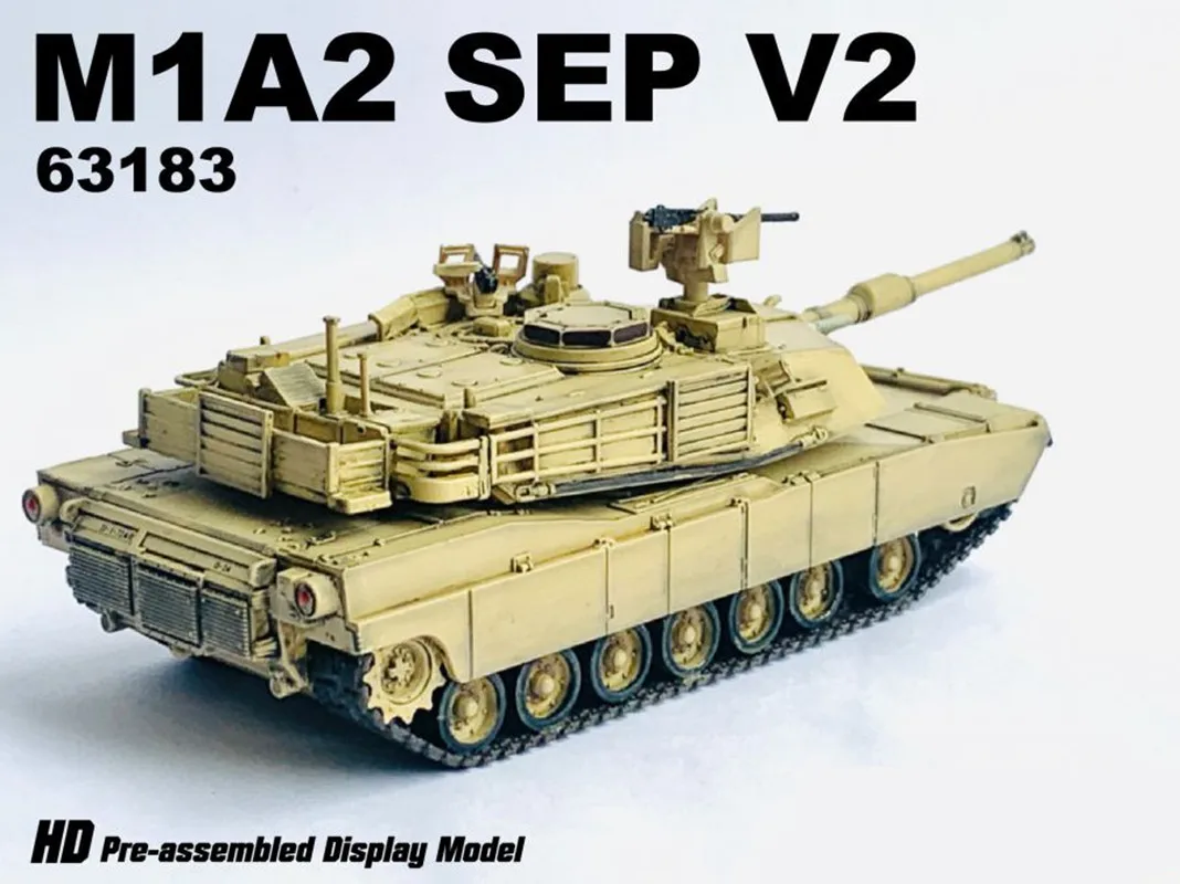 NEW 1/72 M1A2 SEP V2 1st Cavalry Division Germany Tank Armored Vehicle Model 63183 Soldier Military Collection in Stock
